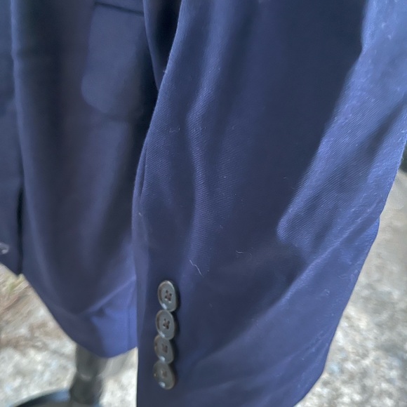 Hickey Freeman Blue Blazer 40L 100% Wool. NEW $100 - Picture 5 of 10